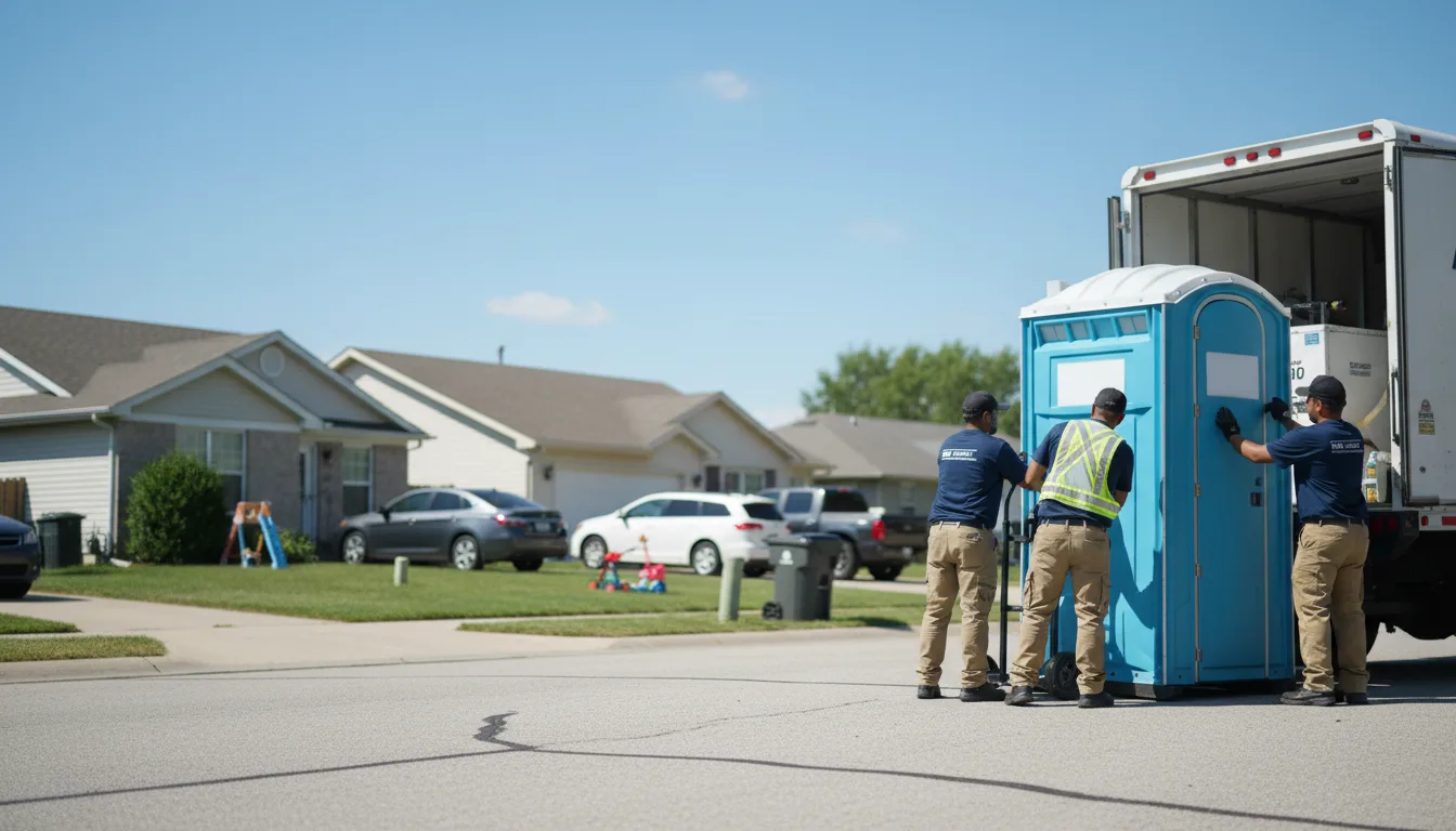 Standard Porta Potty Rentals in Woodson, IL near me